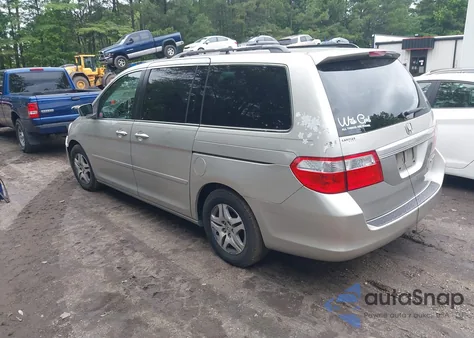 2005 Honda Odyssey Ex-L из США, поврежденный, VIN 5FNRL38685B409199